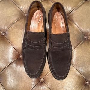Brooks Brother’s suede loafers